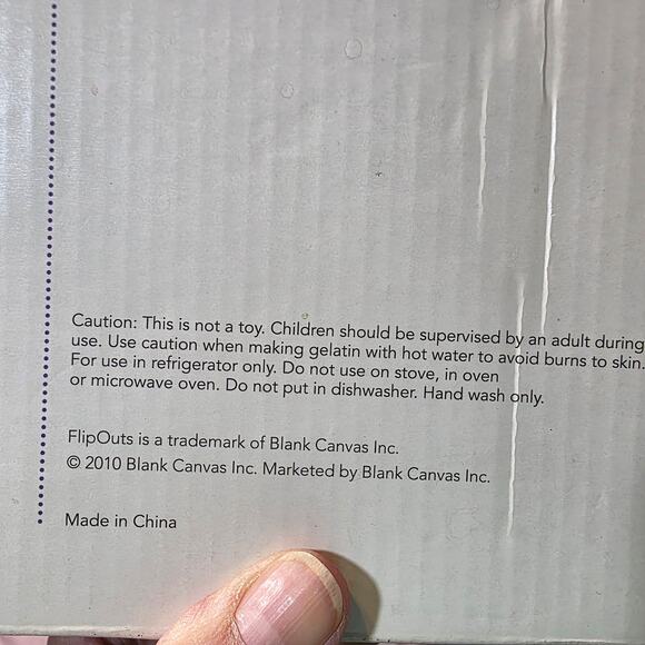 Flip out jello mold American flag desert set includes tray to flip on and serve - Picture 6 of 12